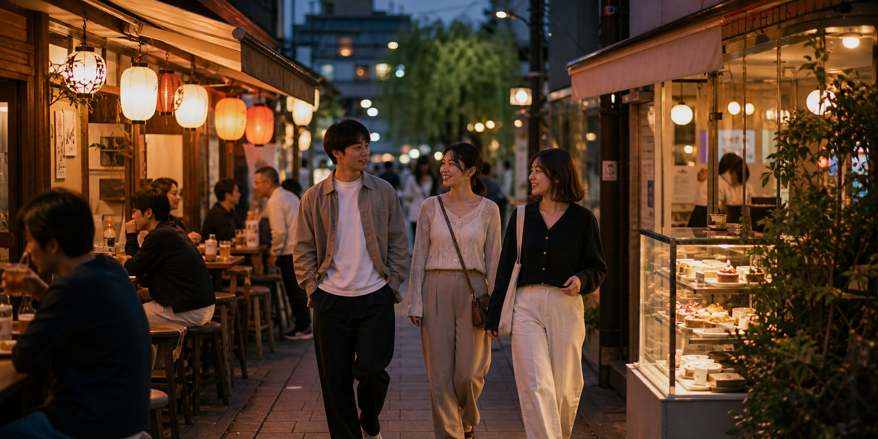 吉祥寺・井の頭公園散歩2026|カフェ・買い物・夜ごはんまで一日で楽しむの夜または締め方のイメージ