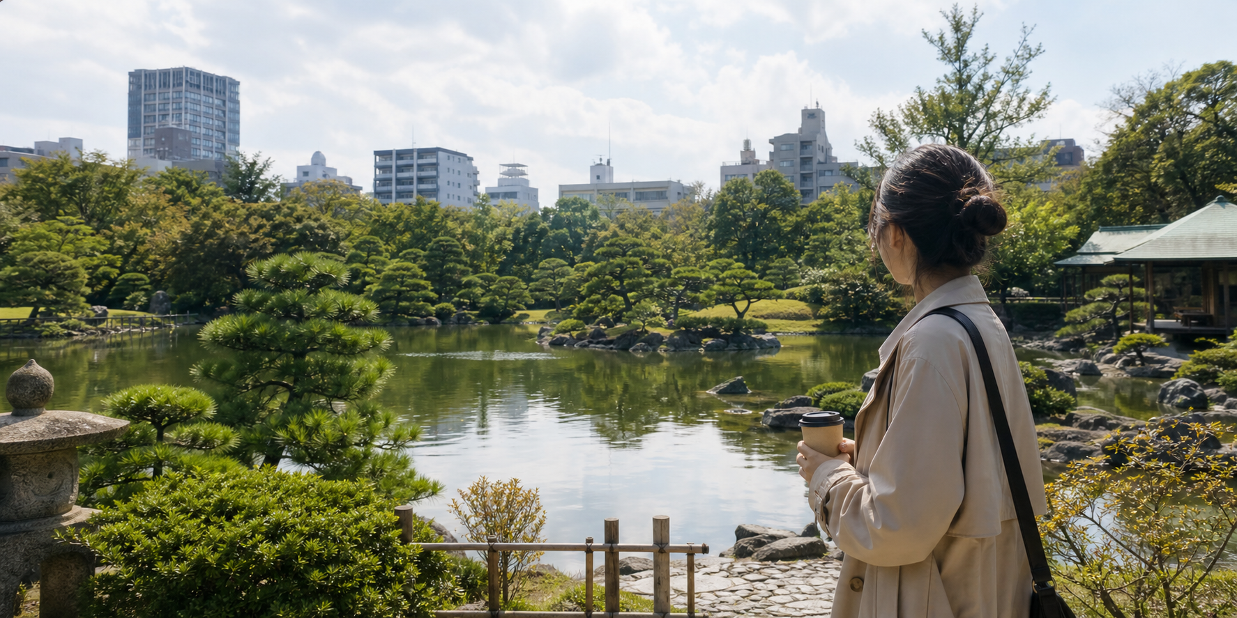 清澄白河コーヒー散歩2026|庭園・現代美術・カフェを静かに巡るの街歩きイメージ
