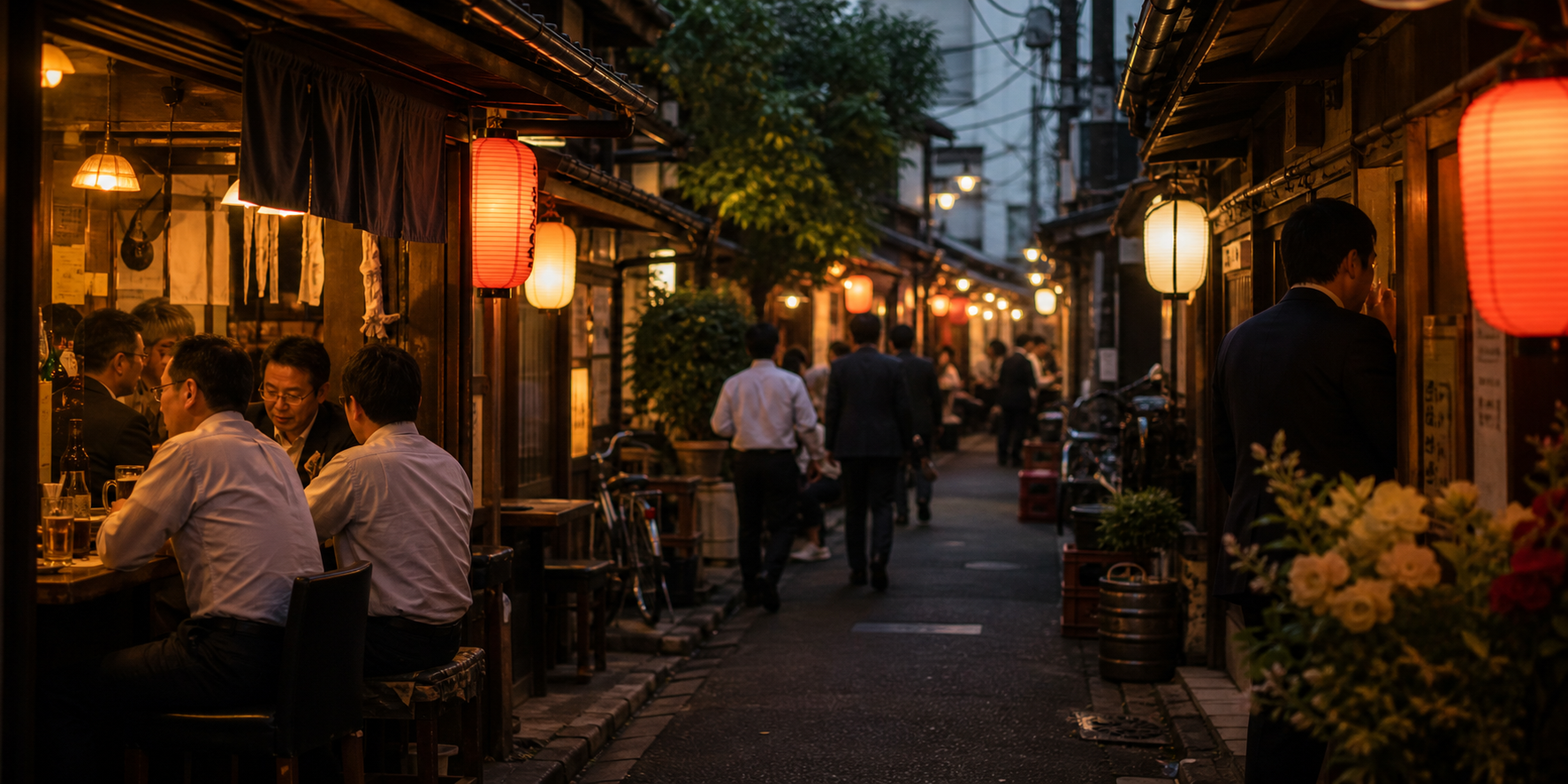 門前仲町・深川夜散歩2026|寺社・路地・居酒屋で味わう下町東京の街歩きイメージ