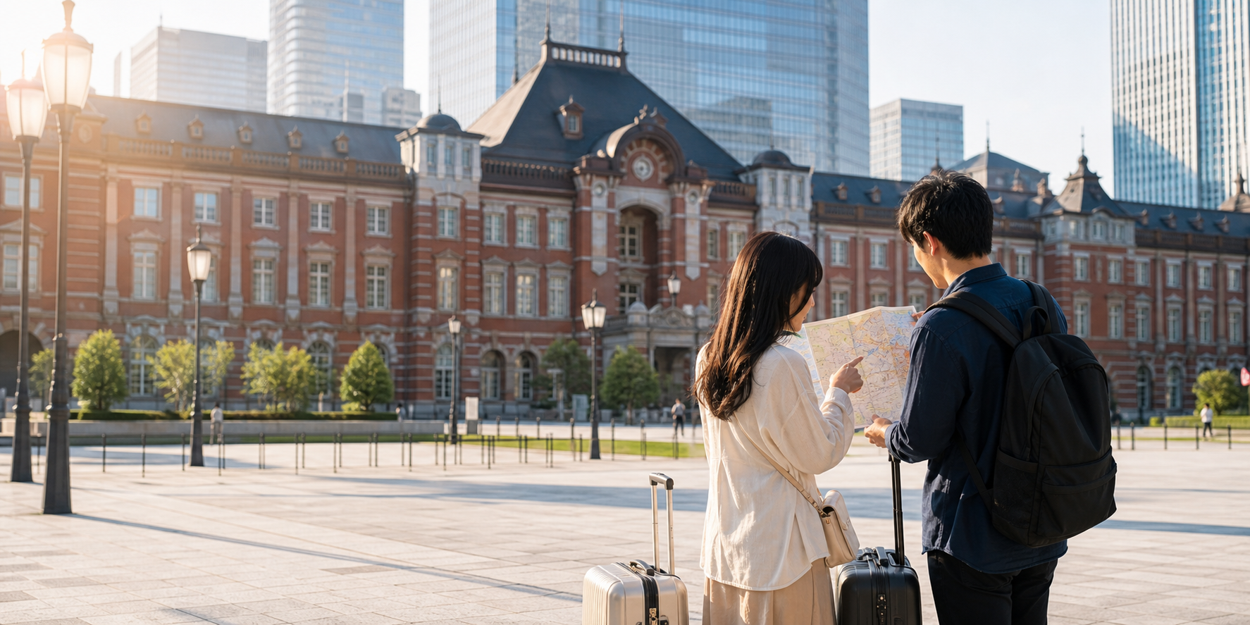 東京駅・丸の内・八重洲の歩き方2026|初めてでも迷わない半日モデルコースのイメージ